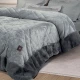 GREENWICH POLO CLUB ΚΟΥΒΕΡΤΟΠΑΠΛΩΜΑ RABBIT FAUX FUR PREMIUM 4460 GREY