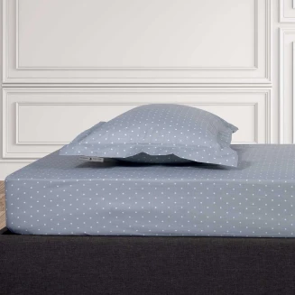 Σεντόνι Μεμονωμένο Με Λάστιχο Μονό 100x200+35 Greenwich Polo Club 2502 Γκρι