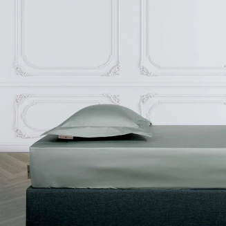 Σεντόνι Μεμονωμένο Υπέρδιπλο Με Λάστιχο 160x200+35 Greenwich Polo Club 2252 Μέντα