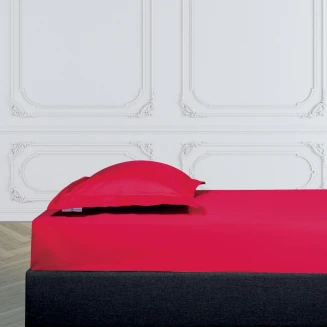 Σεντόνι Μεμονωμένο Mε Λάστιχο King 180x200+35 Greenwich Polo Club 2260 Κόκκινο