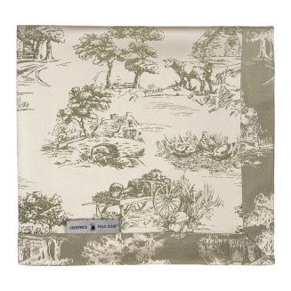 Τραπεζομάντηλο 170x300 Greenwich Polo Club Essential 3015 Ecru-Olive