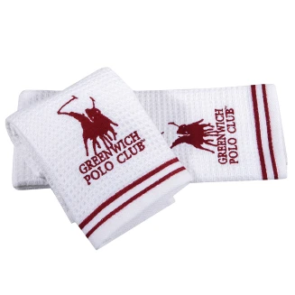 Πετσέτες Κουζίνας Σετ 2 Τεμ. 40x60 Greenwich Polo Club 2805 Κόκκινο-Λευκό