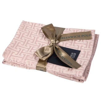 Πετσέτες Σετ Φαγητού 4 Τεμαχίων 40x40 Greenwich Polo Club 3007 Gold