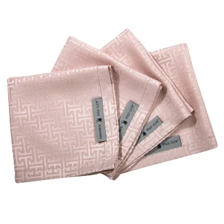 Πετσέτες Σετ Φαγητού 4 Τεμαχίων 40x40 Greenwich Polo Club 3007 Gold