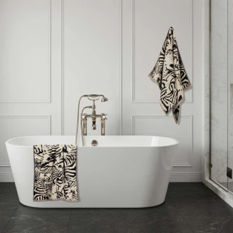 Πετσέτες Σετ 3 Τεμαχίων Greenwich Polo Club Essential 4087 Black-Taupe