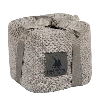 Πετσέτες Σετ 30x30 4 Τεμαχίων Greenwich Polo Club Essential 4105 Grey