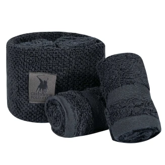 Πετσέτες Σετ 30x30 4 Τεμαχίων Greenwich Polo Club Essential 4106 Dark Grey