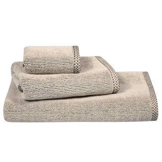 Πετσέτες Σετ 3 Τεμαχίων Greenwich Polo Club Cozy 4126 Black