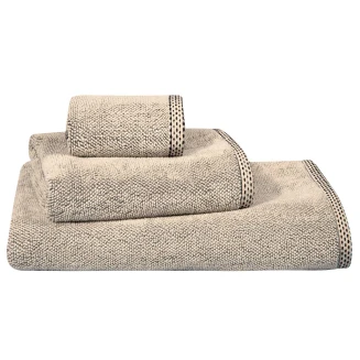 Πετσέτες Σετ 3 Τεμαχίων Greenwich Polo Club Cozy 4129 Black