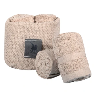Πετσέτες Σετ 4 Τεμαχίων Greenwich Polo Club Essential 4145 Taupe