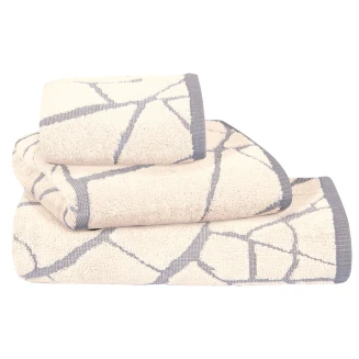 Πετσέτες Σετ 3 Τεμαχίων Greenwich Polo Club Essential 4153 Ecru