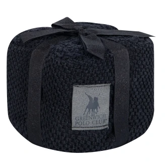 Πετσέτες Σετ 4 Τεμαχίων Greenwich Polo Club Essential 4154 Black