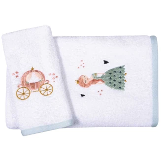 Πετσέτες Σετ 2 Τεμαχίων Greenwich Polo Club Baby Essential 8865 Mint