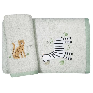 Πετσέτες Σετ 2 Τεμαχίων Greenwich Polo Club Baby Essential 8867 Mint