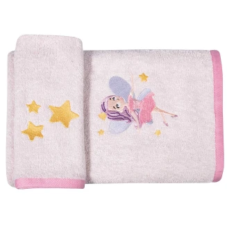 Πετσέτες Σετ 2 Τεμαχίων Greenwich Polo Club Baby Essential 8868 Pink