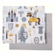 GREENWICH POLO CLUB ΣΕΤ ΣΕΝΤΟΝΙΑ ΛΙΚΝΟΥ ESSENTIAL 8861 CREAM, GREY