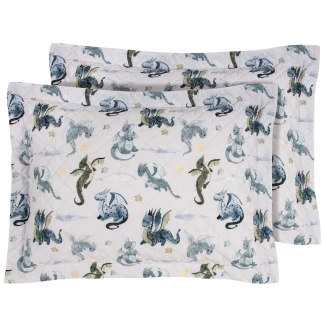 Greenwich Polo Club Junior Ζευγος Μαξιλαροθηκες Essential 8863 Beige, Blue 50x70+5