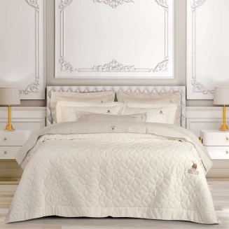Μαξιλαροθήκες Σετ 50x70+8 Greenwich Polo Club Classic 2358 Ecru