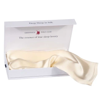 Greenwich Polo Club Ζευγος Μαξιλαροθηκες Silk Essential 2380 Golden 50x70