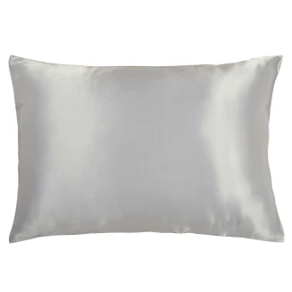 Greenwich Polo Club Ζευγος Μαξιλαροθηκες Silk Essential 2382 Silver 50x70