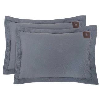 Greenwich Polo Club Ζευγος Μαξιλαροθηκες Essential 4449 Purple 50x70+5