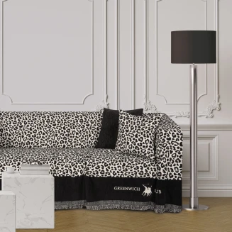 Μαξιλάρι Φιγούρας 40x40 Greenwich Polo Club 3934 Black-Ochre