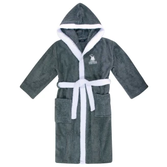 Μπουρνούζι Παιδικό Greenwich Polo Club Essential 8623 Dark Grey