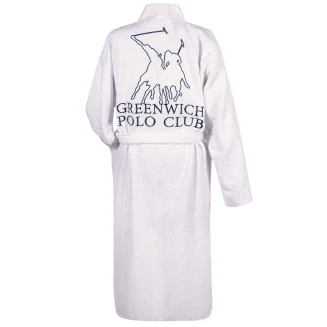Μπουρνούζι Greenwich Polo Club Essential 3211 White XLarge