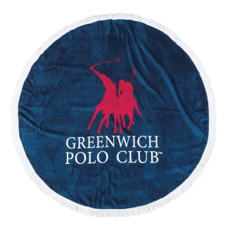 Πετσέτα Θαλασσης Στρογγυλή Φ160 Greenwich Polo Club 2824