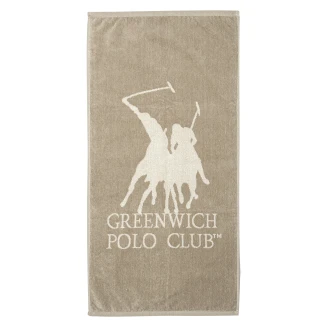 Πετσέτα Γυμναστηρίου 45x90 Greenwich Polo Club 3930 Ecru-Taupe