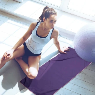 Πετσέτα Γυμναστηρίου 45x90 Greenwich Polo Club Essential 4022 Purple