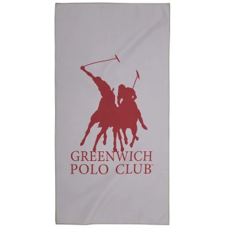 Greenwich Polo Club Πετσετα Γυμναστηριου 45Χ90 4187 Grey/Red