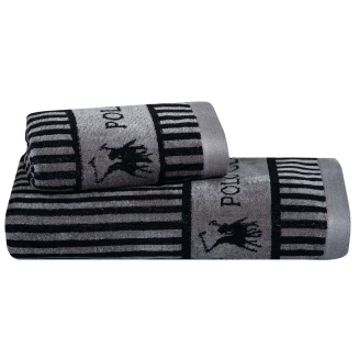 Greenwich Polo Club Πετσετα Προσωπου 50X90 Loft 4143 Dark Grey