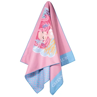 Πετσέτα Θαλάσσης  70x140 Junior Greenwich Polo Club 4041 Light Blue-Pink