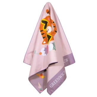 Πετσέτα Θαλάσσης  70x140 Junior Greenwich Polo Club 4082 Pink-Purple