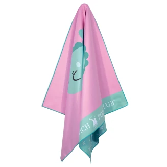Greenwich Polo Club Junior Πετσετα Θαλασσης 70Χ140 4176 Pink, Μιντ