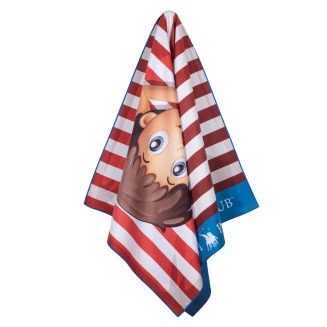 Greenwich Polo Club Junior Πετσετα Θαλασσης 70Χ140 4181 Blue, Red