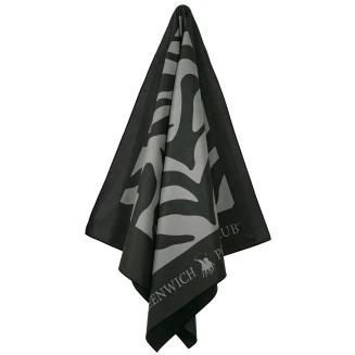 Greenwich Polo Club Πετσετα Θαλασσης 80Χ170 Essential 5204 Black, Grey