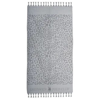 Πετσέτα-Παρεό 90x170 Greenwich Polo Club 4061 Grey