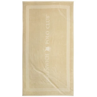 Πετσέτα Θαλάσσης 90x170 Greenwich Polo Club 4062 Ivory