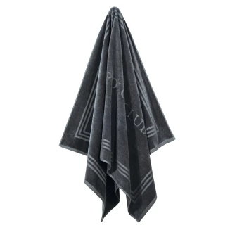 Πετσέτα Θαλάσσης 90x170 Greenwich Polo Club 4063 Dark Grey