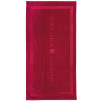 Πετσέτα Θαλάσσης 90x170 Greenwich Polo Club 4066 Red