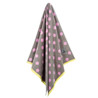 Πετσέτα Θαλάσσης 90x170 Greenwich Polo Club 4069 Grey-Lime