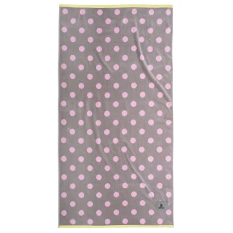 Πετσέτα Θαλάσσης 90x170 Greenwich Polo Club 4069 Grey-Lime