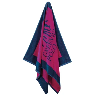 Πετσέτα Θαλάσσης 90x180 Greenwich Polo Club 4002 Blue-Fuschia