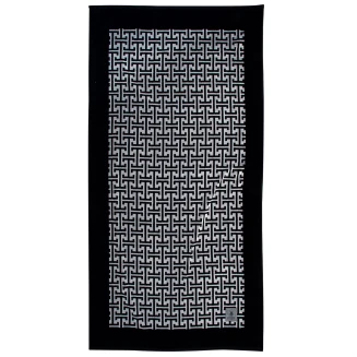 Πετσέτα Θαλάσσης Essential 90x180 Greenwich Polo Club 4005 Black-Grey