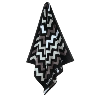 Πετσέτα Θαλάσσης 90x180 Greenwich Polo Club 4007 Black-Grey
