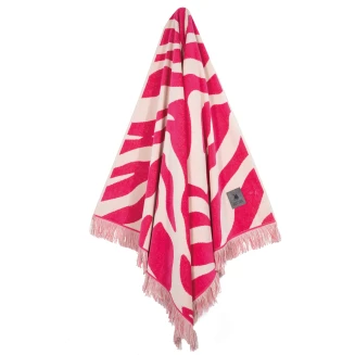 Greenwich Polo Club Πετσετα Θαλασσης 90Χ180 Essential 5200 Magenta, Taupe