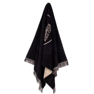 Greenwich Polo Club Πετσετα Θαλασσης 90Χ180 Essential 5239 Black