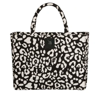 Τσάντα Θαλάσσης  46x36 Greenwich Polo Club 4059 Black-Taupe